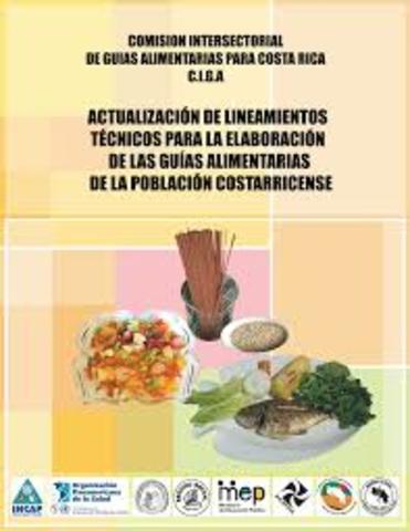 Guías alimentarias y de actividad física para la población costarricense