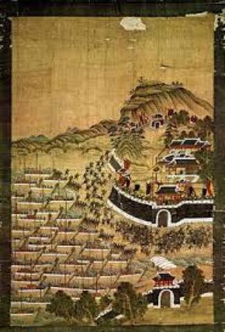 Japan invades the Choson Empire