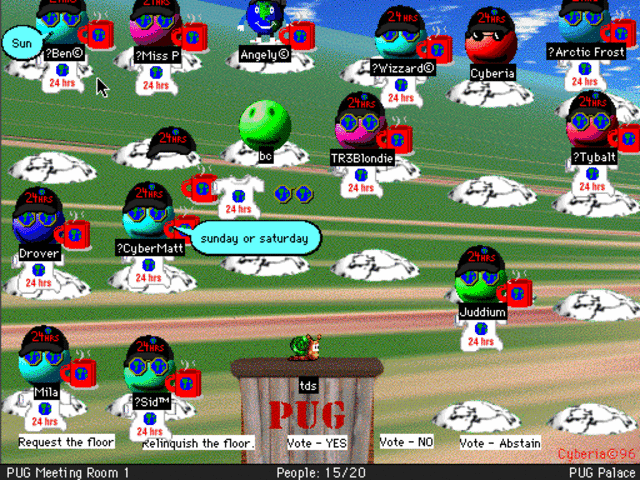 The rise of the chat room