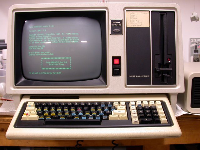 Llegada Modelo II Tandy