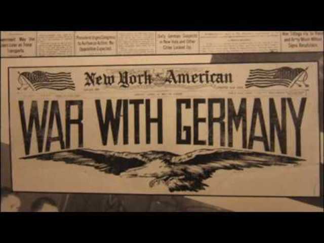 USA declares war on Germany
