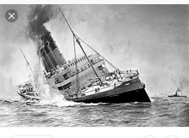 Hundimiento del lusitania