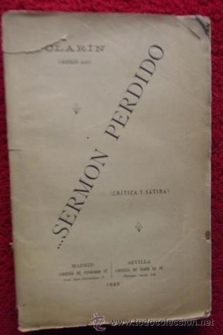 Publicación "Sermón perdido"
