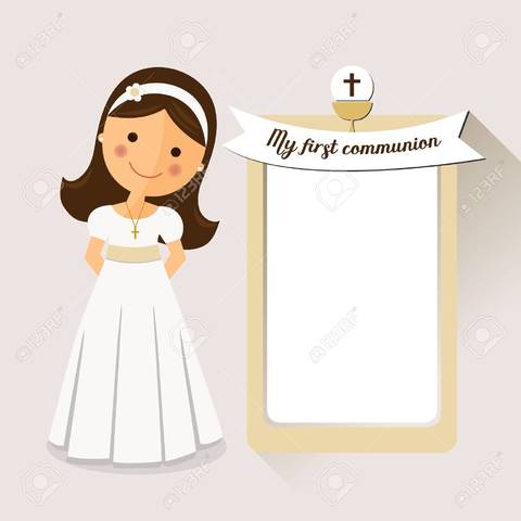 My first communion