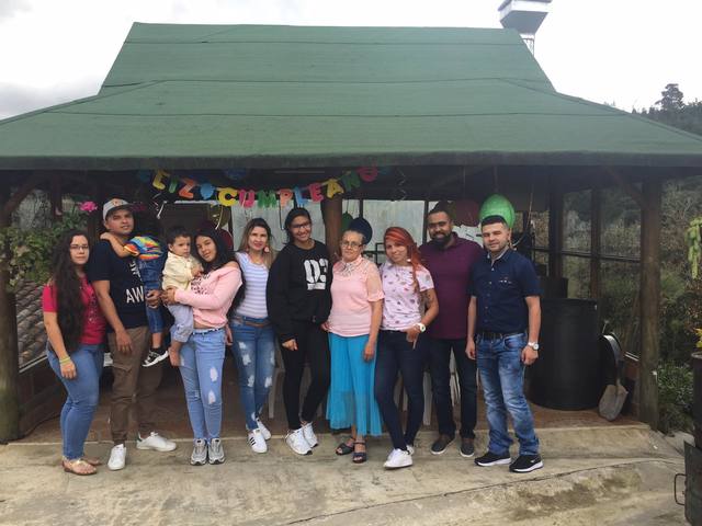 el cumpleaños de mi abuela