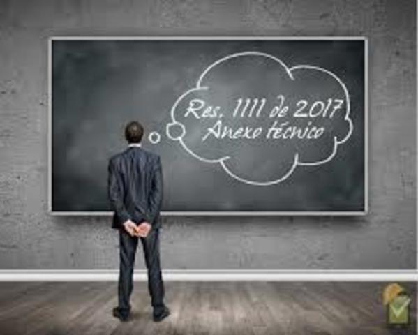 Resolución 1111 del 27 de marzo del 2017
