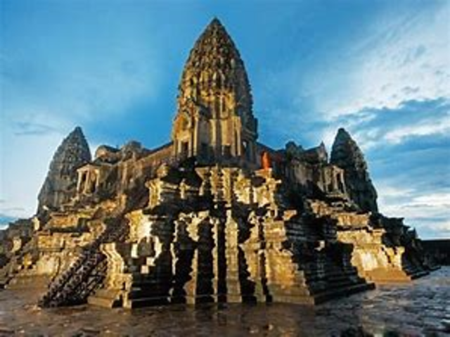 The Khmer Empire is founded Cambodia.
