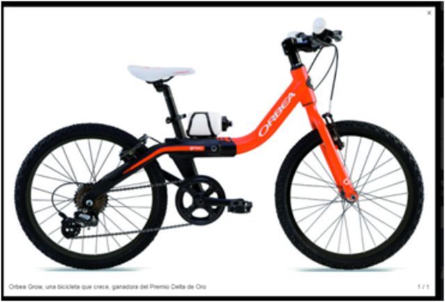Orbea Grow, una bicicleta que crece