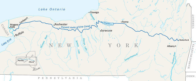 Erie Canal Finished