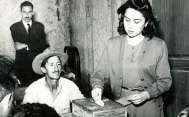 Derecho al voto de la mujer