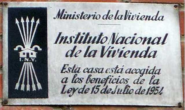 Creación del Instituto Nacional de la Vivienda