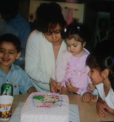 I turned one year old.