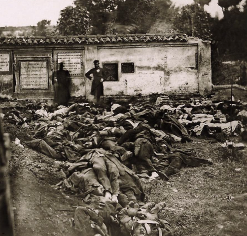 The dead after the battle of Melegnano
