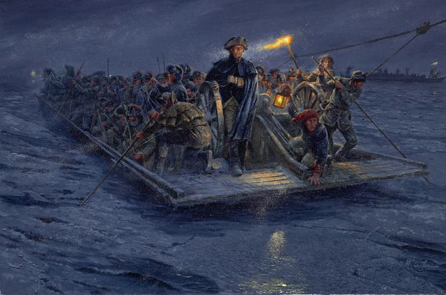 Washington’s Christmas night surprise attack