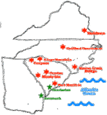 British victories in the South