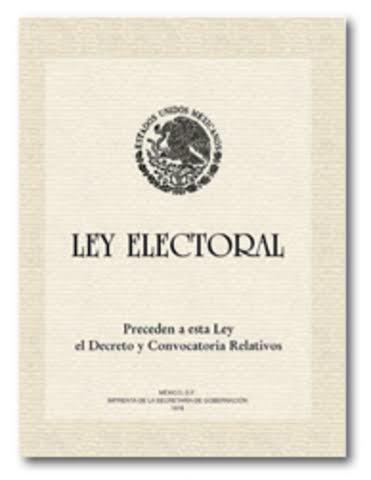 Ley federal electoral