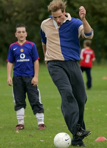 The News of the World publishes a story on a knee injury suffered by Prince William