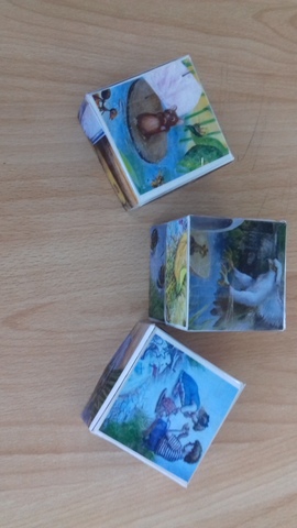 Кубики по произведениям Пермских писателей.