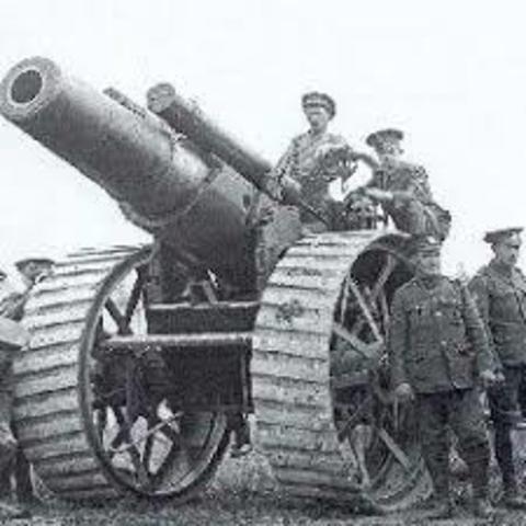 Weapons from World War 1