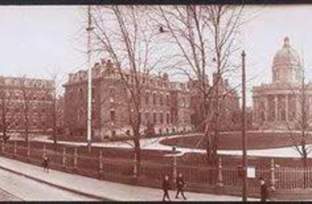 Boston City Hospital training school for nurses
