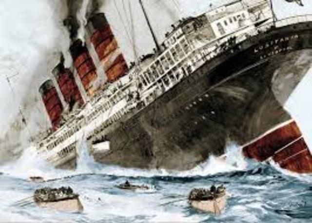 Sinking of Lusitania