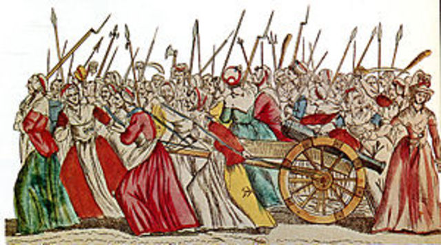 5 October The March on Versailles