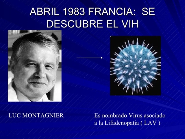 SE DESCUBRE EL VIH