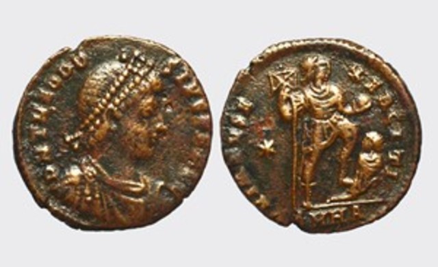 Muore Valentiniano II. Teodosio imperatore unico.