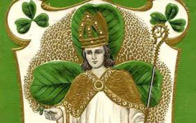 He returned to Ireland as a bishop in 432 AD