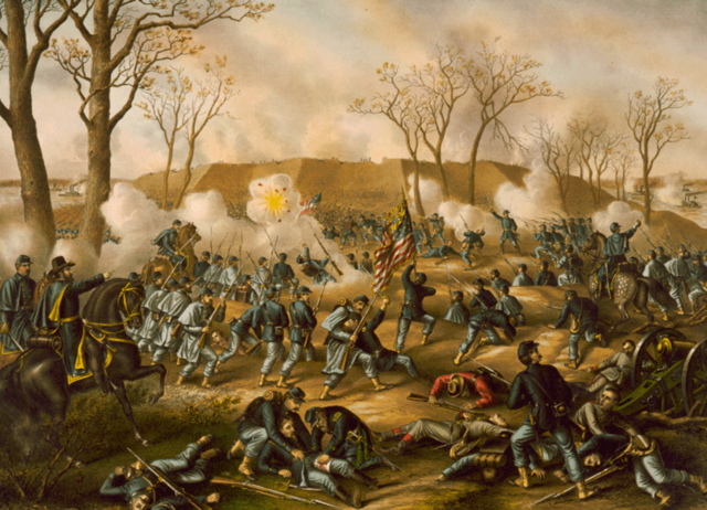 General Grant Captures forts Henry and Donelson