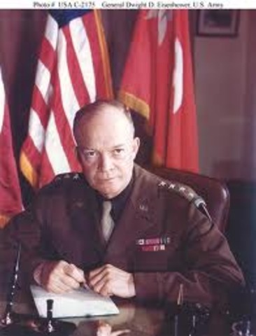 Dwight D Eisenhower  - Commanding General Of Europen Theater