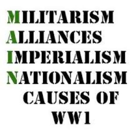 The MAINE Causes Of War WW1