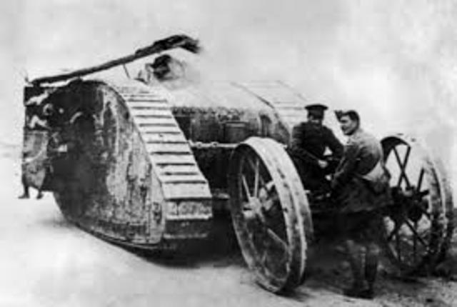 New technology used in WW1