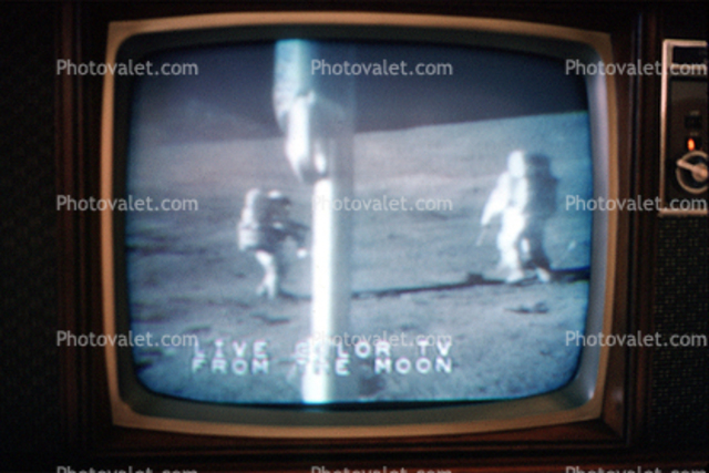 TV from the moon