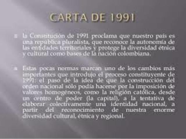 carta de 1991