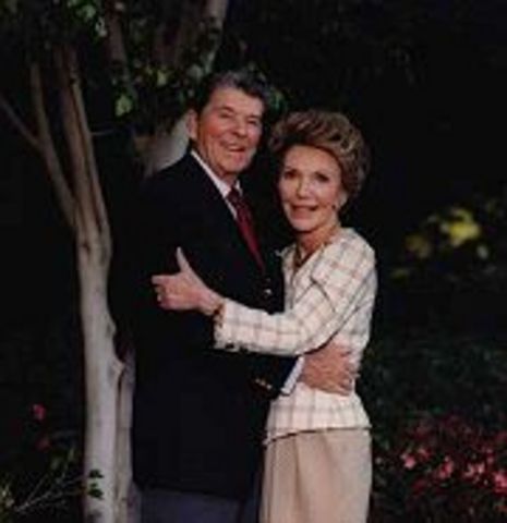 Reagan's Last Day as President