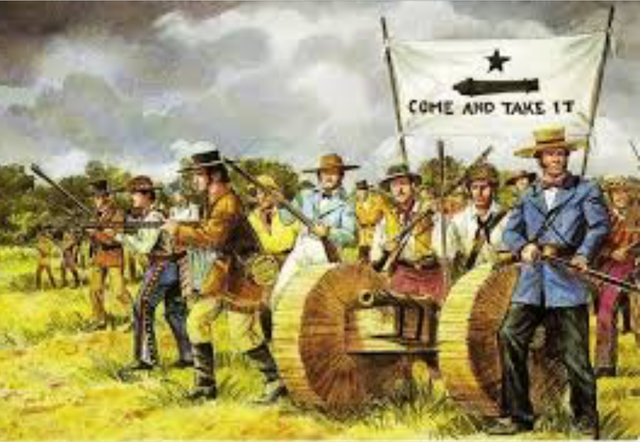 La batalla de Gonzales.