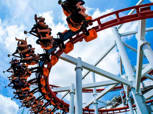 my first time at an amusement park