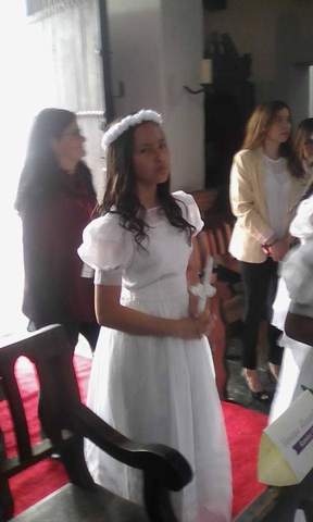 I made my first communion