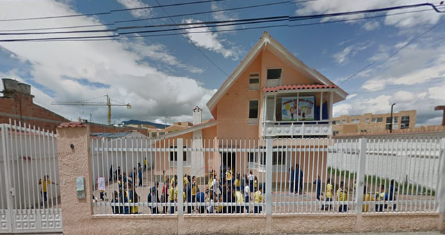 Great little people of Cajica entered the school