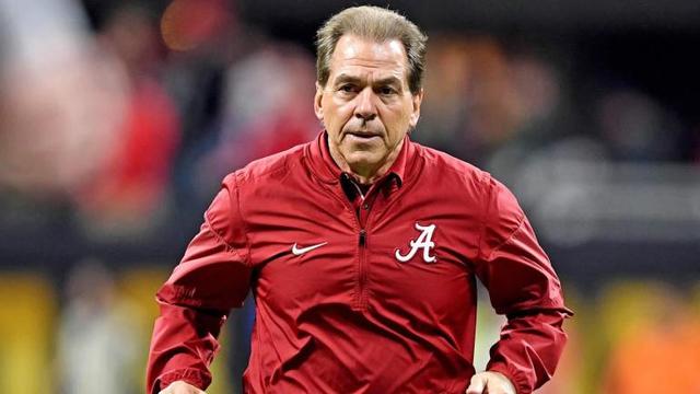 Nick Saban became the coach of the Alabama Crimson Tide.