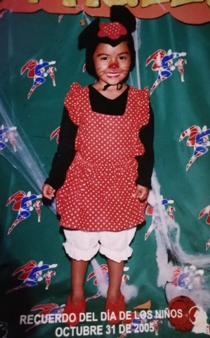 Mi disfraz de ratoncita