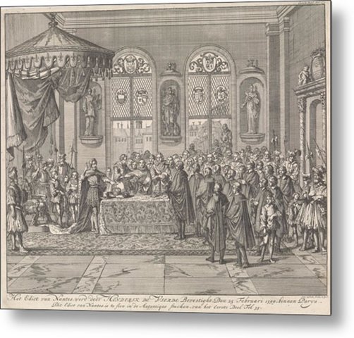 Henry IV Issues Edict of Nantes, Wars of Religion Ends