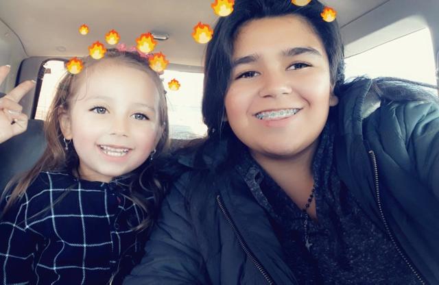 My second sister was born