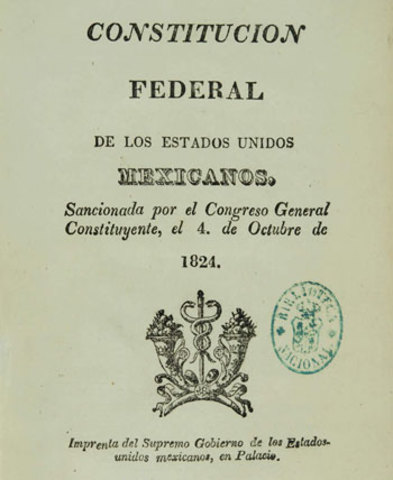 CONSTITUCIÓN FEDERAL DE LOS ESTAOS UNIDOS MEXICANOS