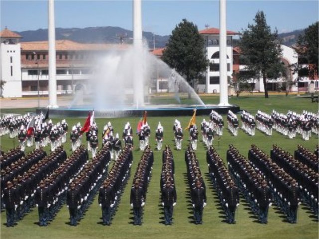 being part of the Colombian armed forces
