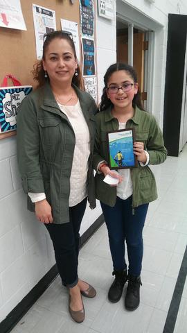 I won second place in my school's Speech Contest.