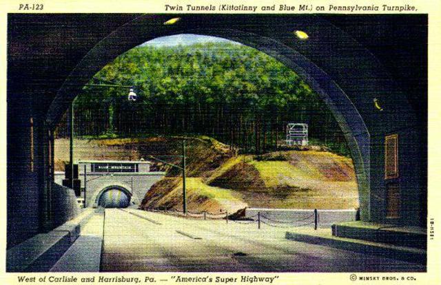 The Lancaster Pike is completed