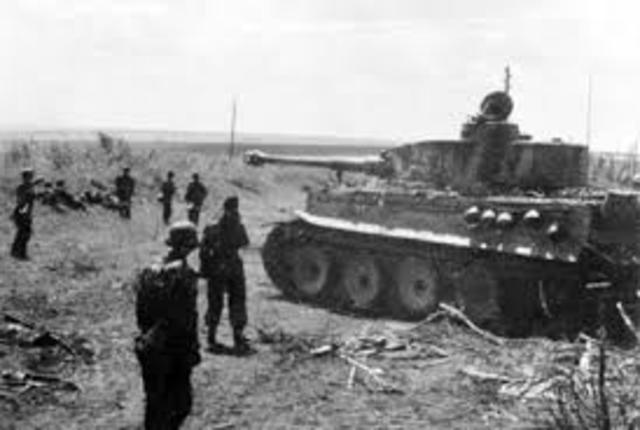 Germans launch battle of Kursk
