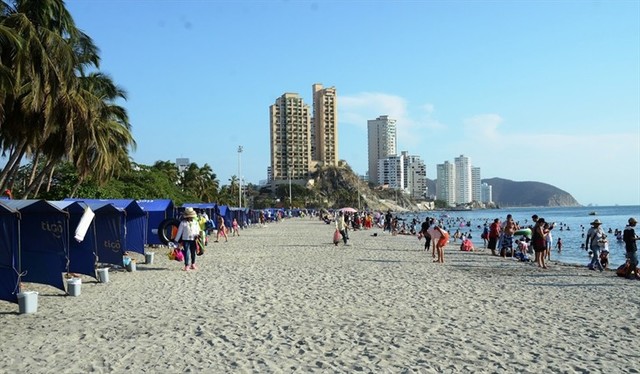 My trip to the beach